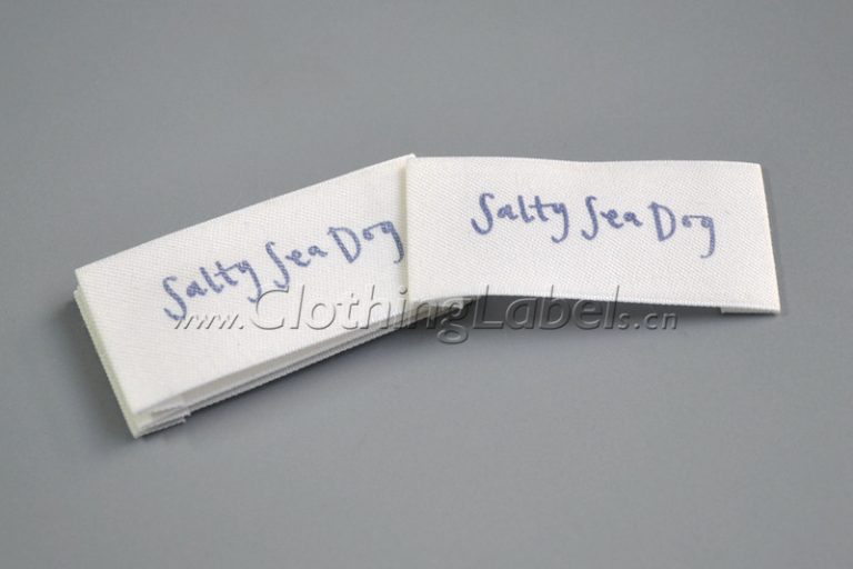 Printed cotton labels photo gallery | ClothingLabels.cn
