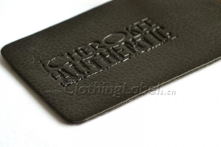 Leather labels photo gallery | ClothingLabels.cn