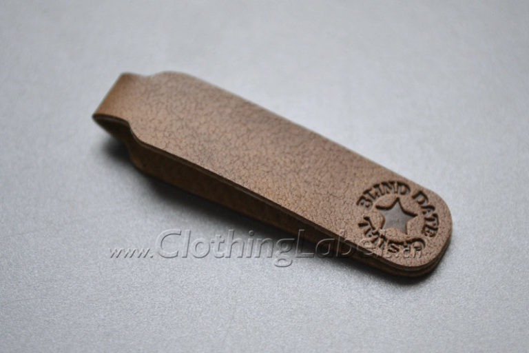 Custom leather zipper pulls for brands ClothingLabels.cn