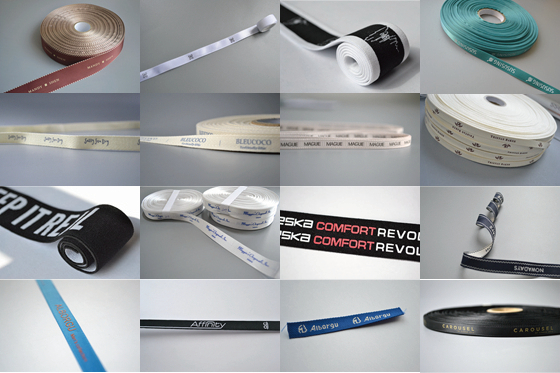 Garment tape for clothing brands