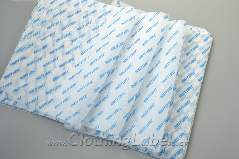 Tissue paper clothing wrapping, packaging - Bespoke tissue paper to wrap  clothing - Magro Luxury Paper