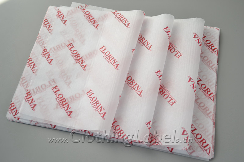 Tissue paper clothing wrapping, packaging - Bespoke tissue paper to wrap  clothing - Magro Luxury Paper