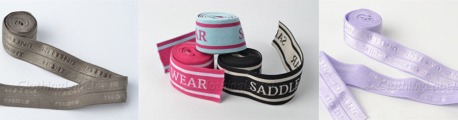 Custom elastic band for clothing