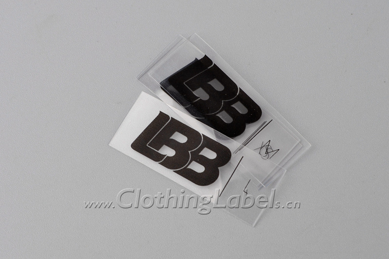8 clear clothing labels 368