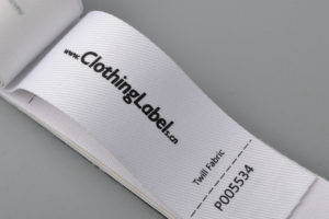 Material chart for printed labels | ClothingLabels.cn