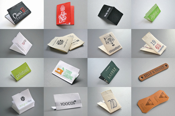 Custom hem tags for clothing brands