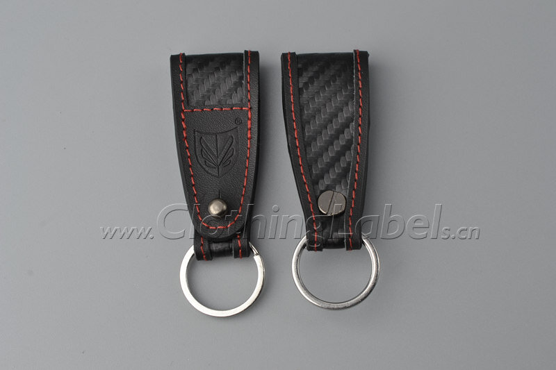 Custom leather zipper pulls for brands