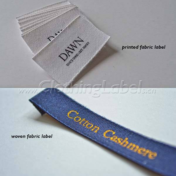 Custom fabric labels with logos for clothing | ClothingLabels.cn