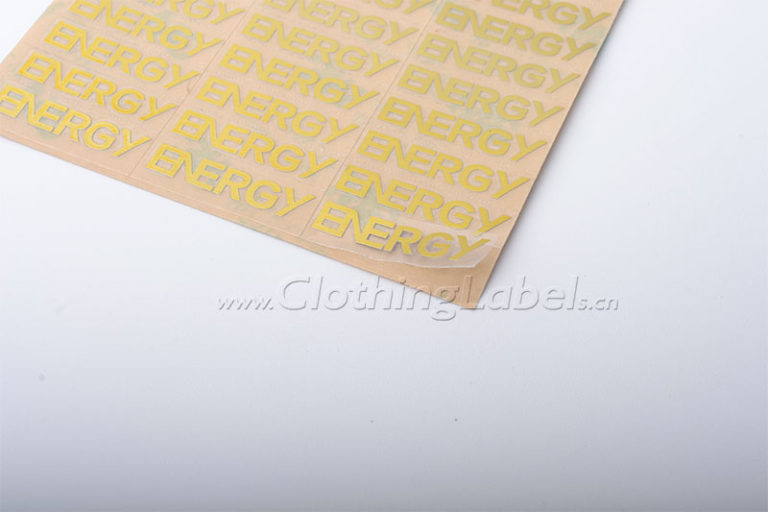 Images of the 3D metal sticker | ClothingLabels.cn