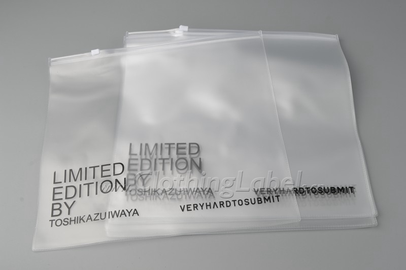 Plastic zipper bags