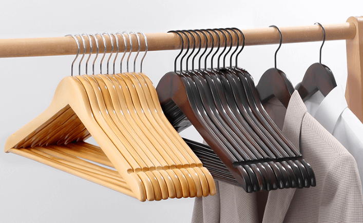 Hangers for wardrobe 01