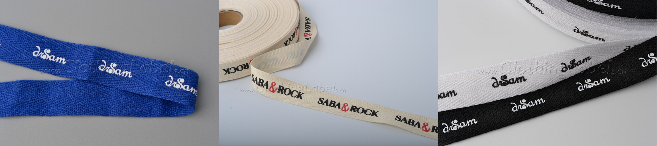 Custom twill tape