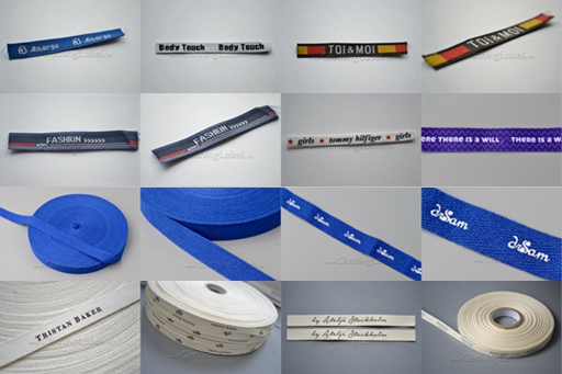 samples of twill tape