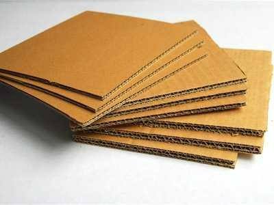 Corrugated paper