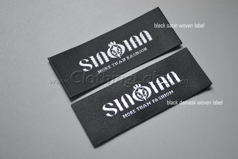Difference between satin and damask woven labels | ClothingLabels.cn