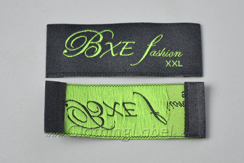 damask woven labels 503