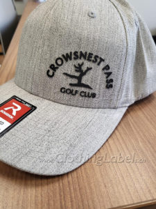 silicone heat transfer labels on hats -raised logo