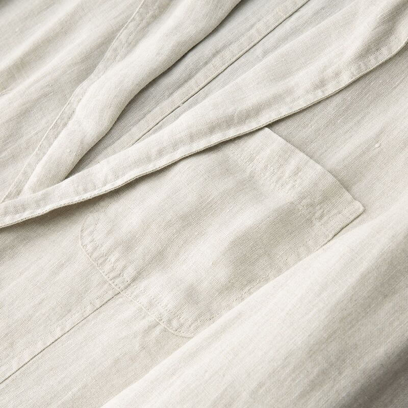 Flax suits 01- best suit fabrics for summer