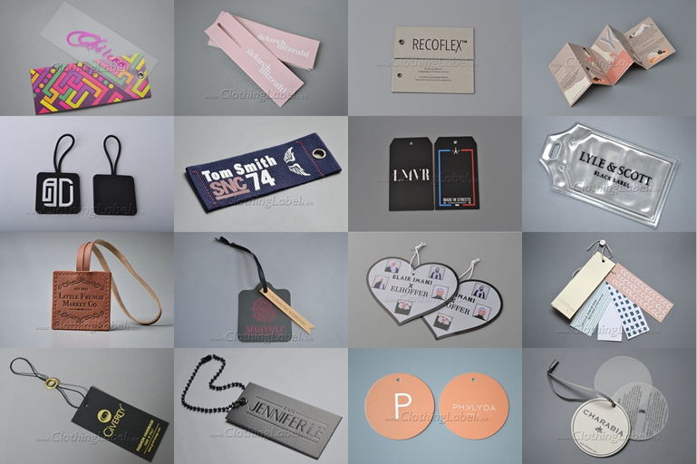 garment hang tags brand samples