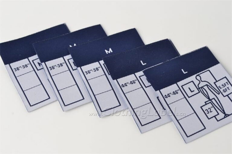 Custom size labels & tags for clothing ClothingLabels.cn