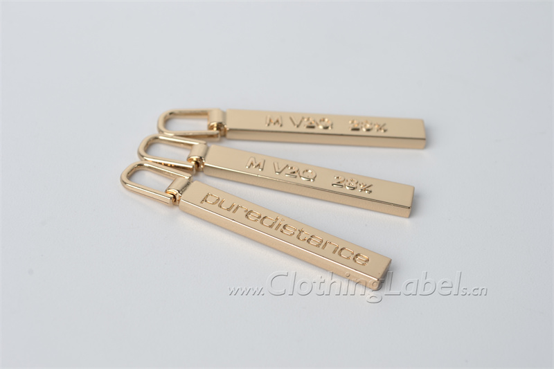 Custom Zipper Pulls - Add Your Logo Low Minimum Wholesale