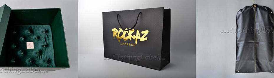 Custom clothing packaging design