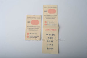 Custom printed cotton labels for clothing and handmade items ...