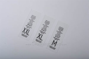 Size labels photo gallery | ClothingLabels.cn