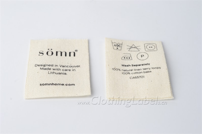 Cotton Cold wash Hot iron Washing Care Labels
