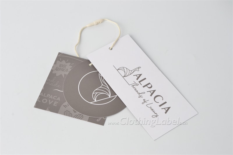 Personalized Tags for Products (Tag Card with cotton Thread)