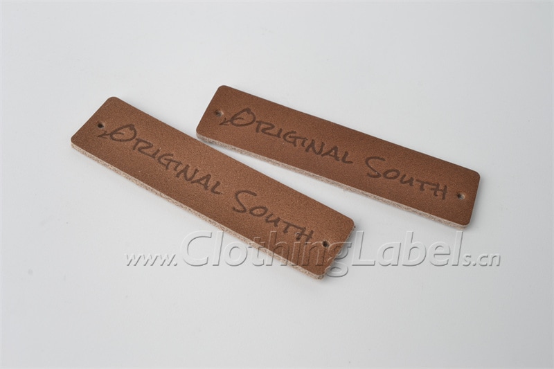 Leather Labels - Custom Faux Leather Tags for Handmade Items, with rivets,  Personalized Vegan Labels