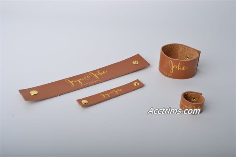 High-Quality Custom Leather Labels for Your Clothing: Order Today ...