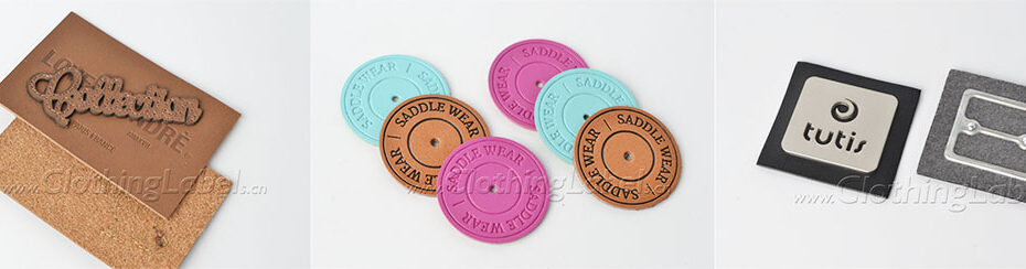 custom leather labels for clothing brands
