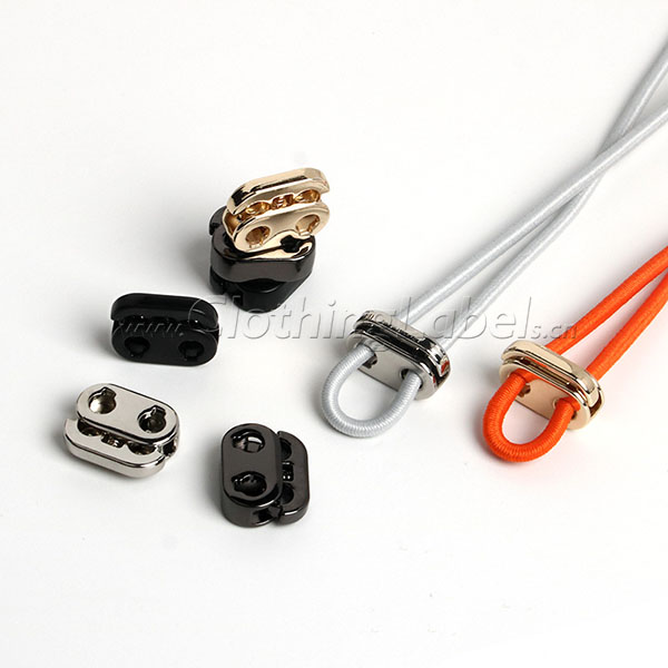 Accept Customization Metal Spring Cord Lock Stopper Adjustable
