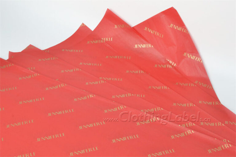 Wrapping paper for clothing ClothingLabels.cn